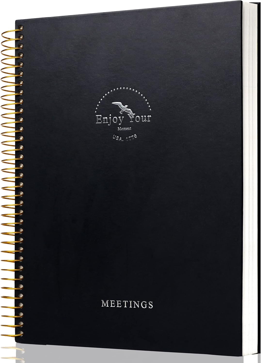 Meeting Notebook for Work with Action Items 210 Pages