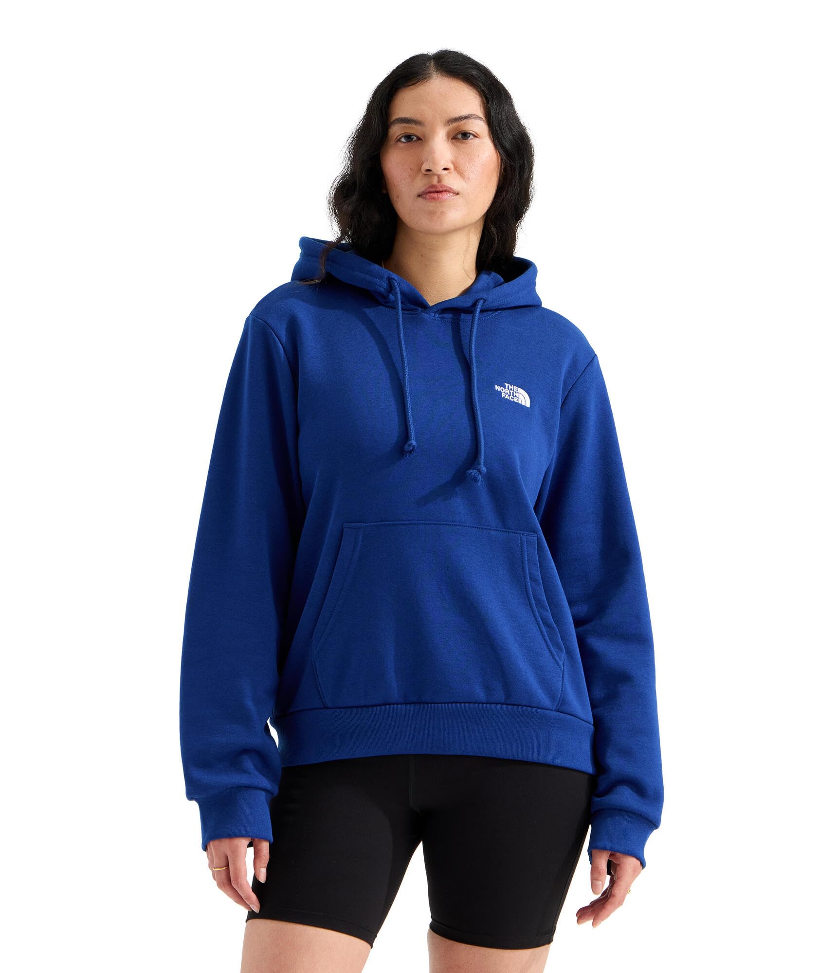 THE NORTH FACE Women's Evolution Simple Dome Hoodie | 2 Piece Hood With Adjustable Drawcord, Kangaroo Pocket
