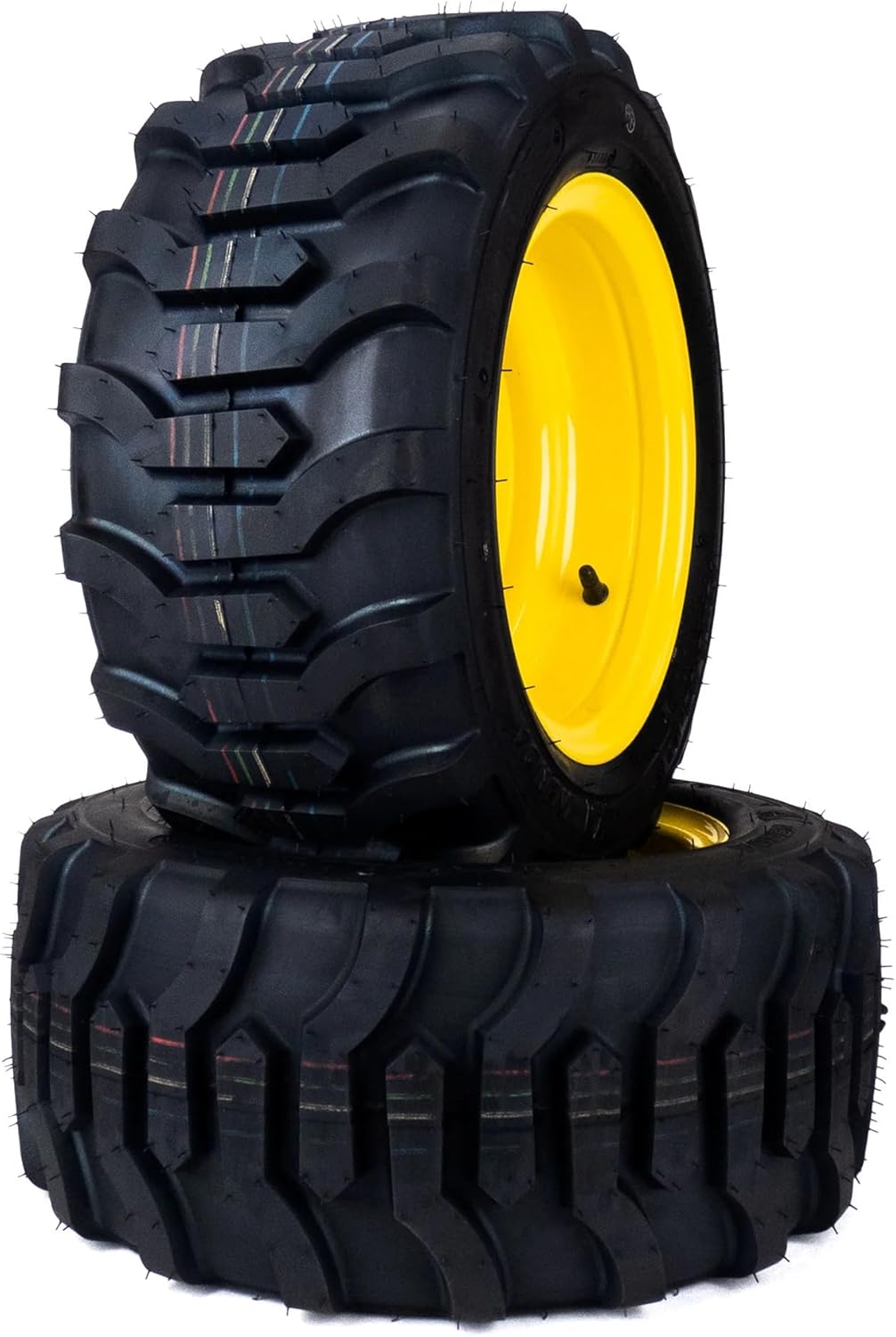 (2) Industrial Tire Assemblies 18x8.50-10 Fits John Deere 1023E 1026R 1025R LVA20123