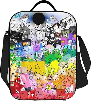 Bfdi-Battle for Dream-Island Lunchbox Reusable Insulated Lunch Bag for All Season Use