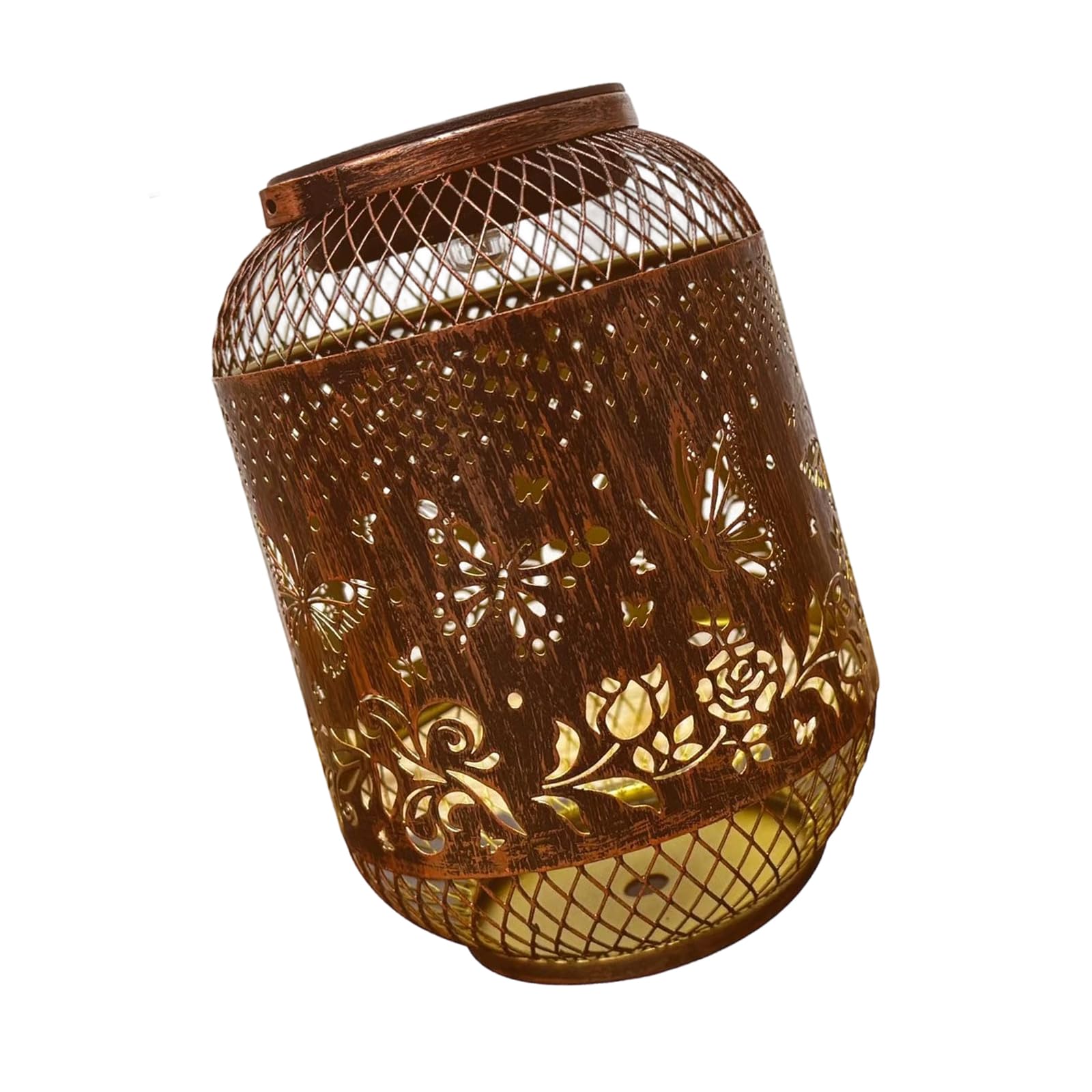 Lovely Design Solar Operated Light Weather Resistant Hanging Light for Gazebo Pergola Outdoor Nighttime Garden