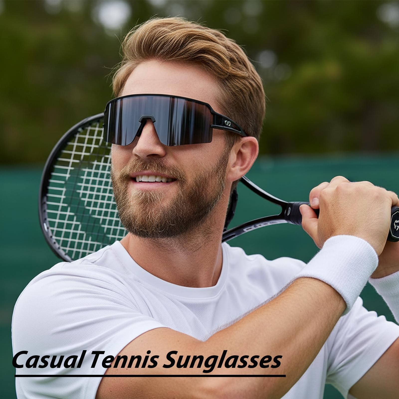 AVV Polaryzacyjne okulary rowerowe sportowe okulary przeciwsłoneczne, ochrona UV400 wędkarstwo jazda jazda bieganie baseball okulary przeciwsłoneczne dla mężczyzn kobiet