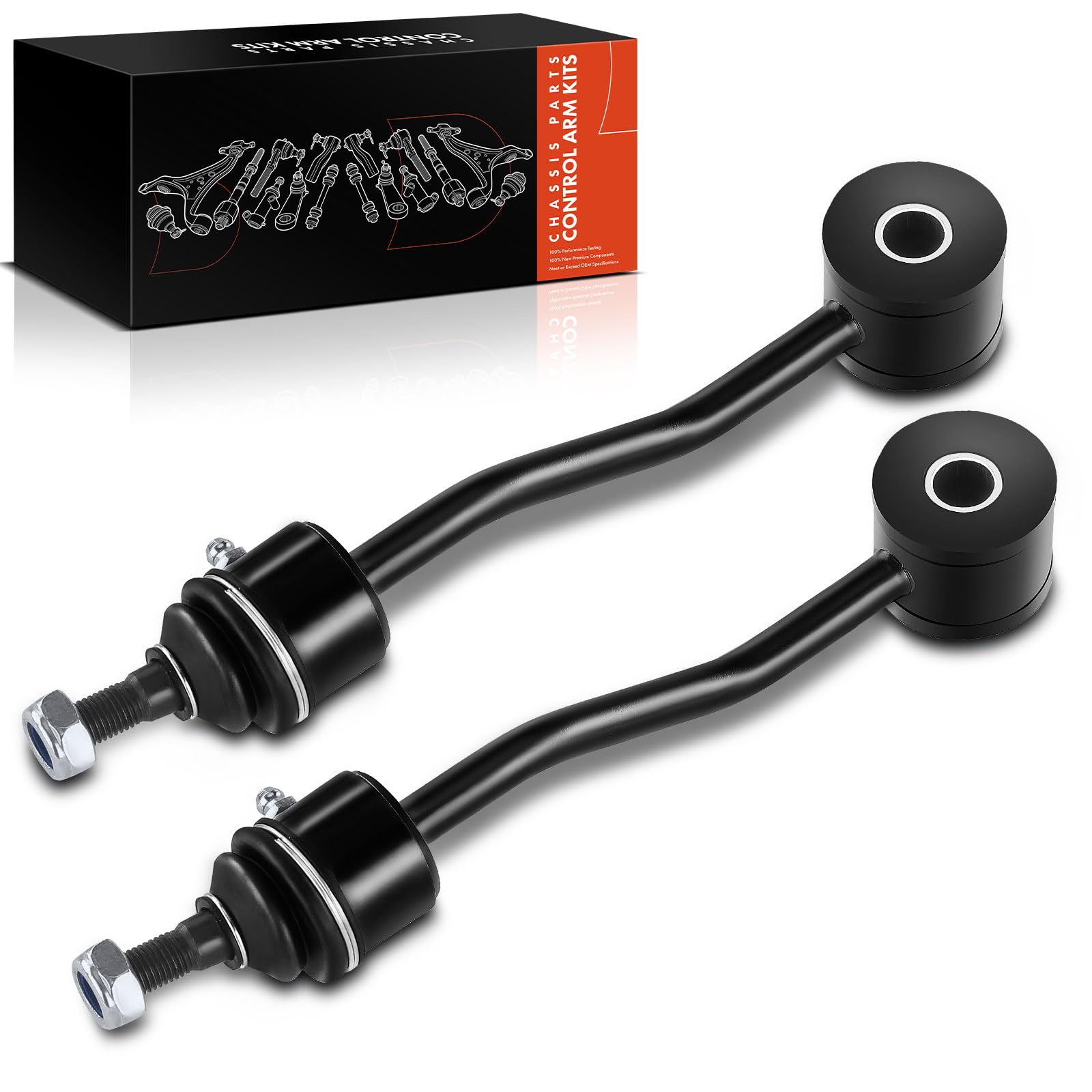 Frankberg 2x Biellette de barre stabilisatrice avant gauche droite | 5208771AB; Compatible avec: Wrangler II TJ