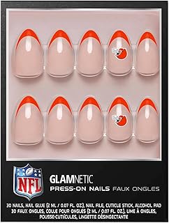 WinCraft Glamnetic x Fanatics Cleveland Browns Nail Kit