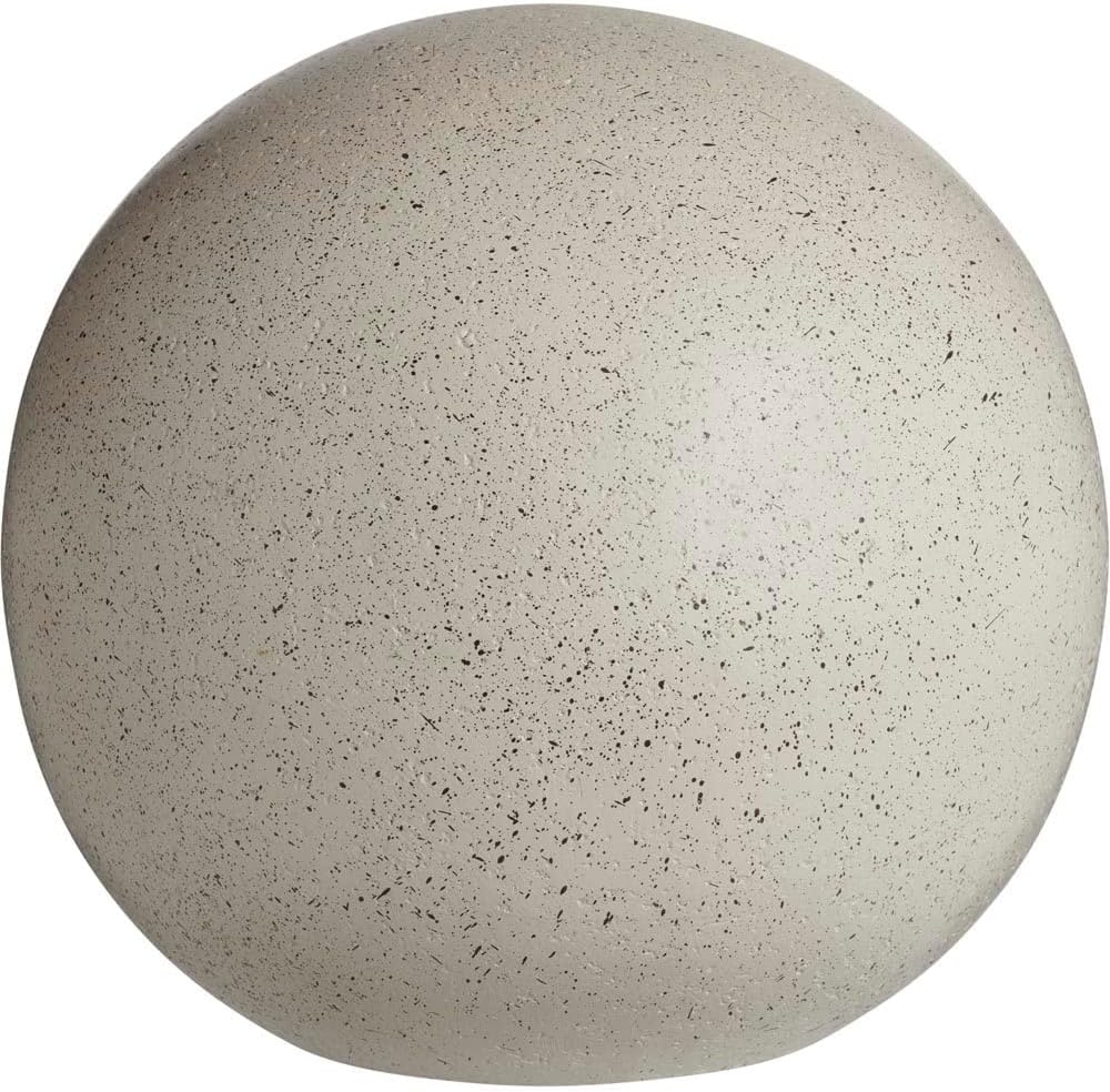 wilko Humus Decorative Garden Sphere, Speckled Finish, 100% Polyresin, Easy to Maintain, 30cm