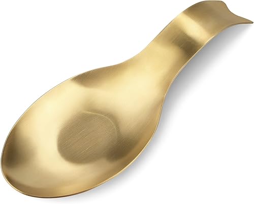 Miniatura 50 de Soporte de cuchara de acero inoxidable, soporte para cucharón de espátula, soporte para cuchara de utensilios de acero inoxidable, acabado 1.#Plata