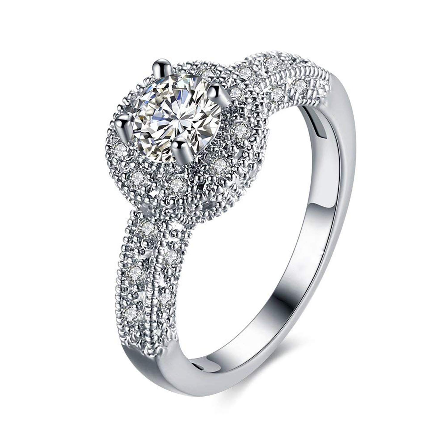Mahi Ring for Women (White) (FR1103038R) (B07QZBT467) Amazon Price History, Amazon Price Tracker