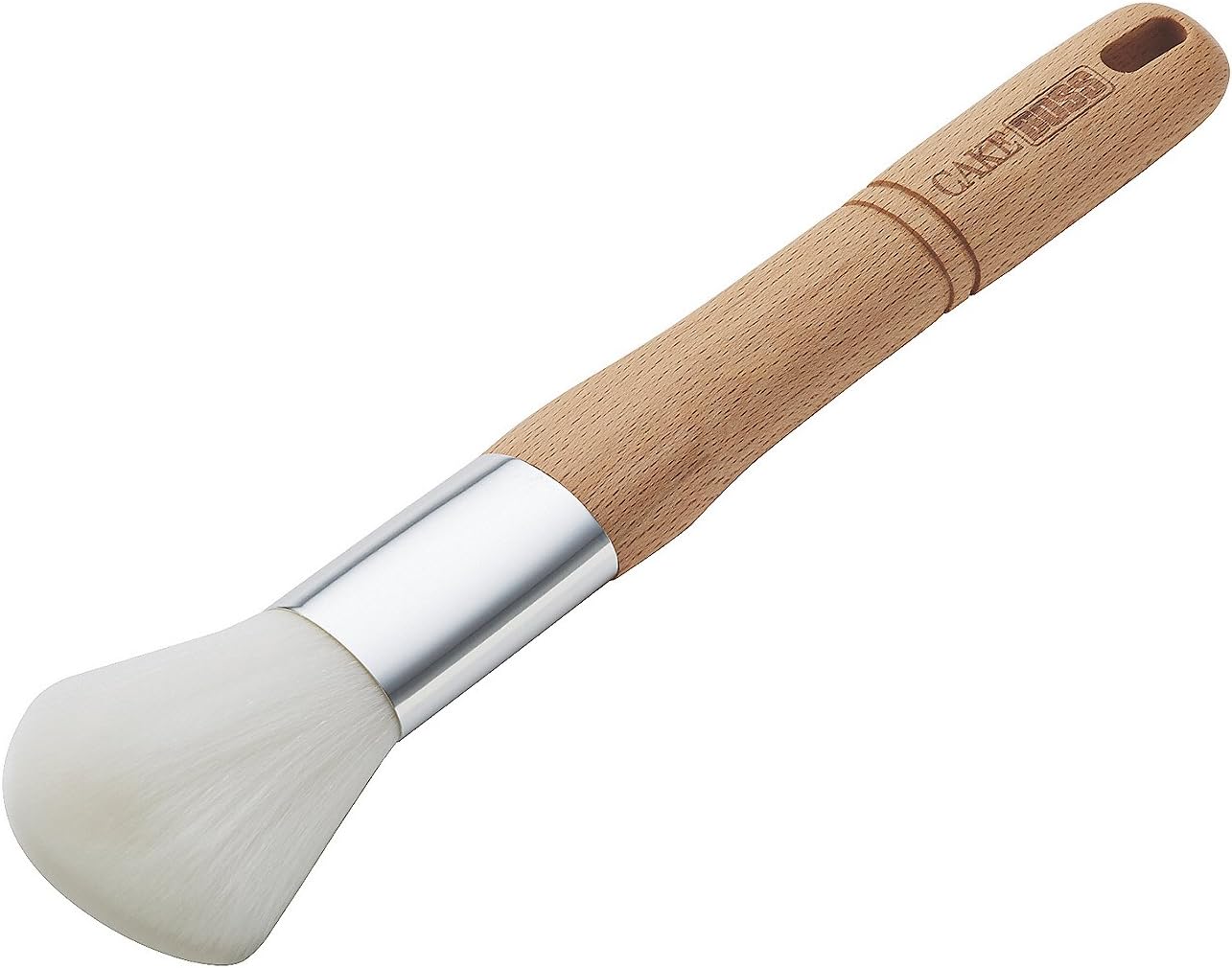 Cake Boss Tools 2.5" Beechwood Round Dusting Brush Home