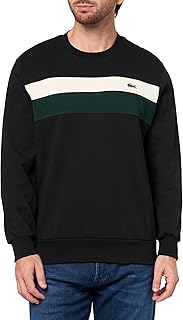 Lacoste mens Colorblock Fleece Sweatshirt