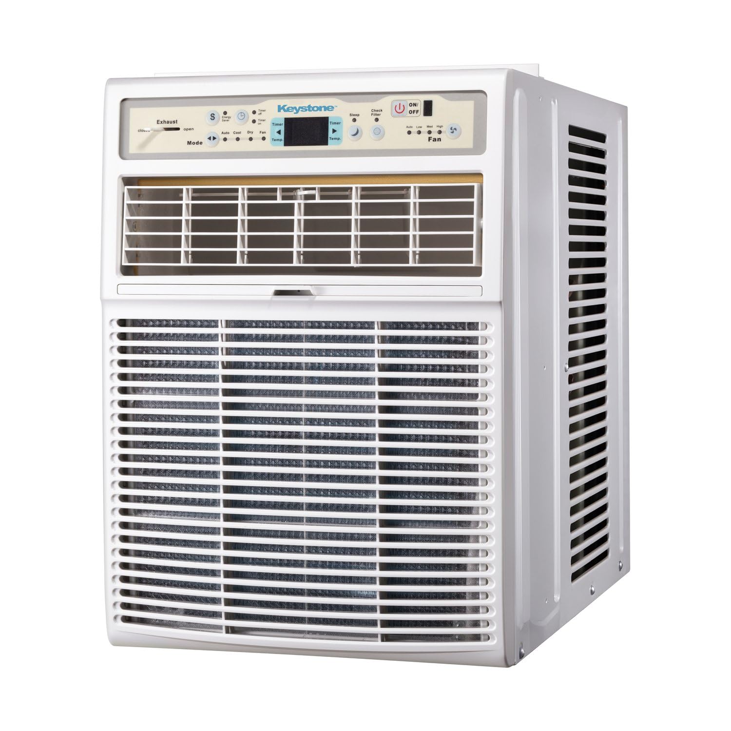 Photo 1 of ***FACTORY SEALED***Keystone 10,000 BTU Slider Window Air Conditioner and Dehumidifier, 115V Air Conditioner Window Unit for Bedroom, Living Room, and Small-Medium Sized Rooms up to 450 Sq.Ft, 4-Way Air Direction Control
