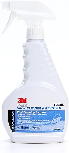 Limpiador y restaurador de vinilo 3M marino, 16.9 onzas líquidas, 1