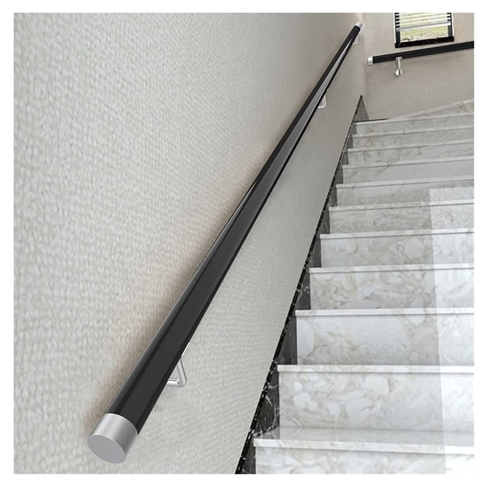 Barre d'appui en bois de sécurité pour escalier de loft et couloir MObyat
