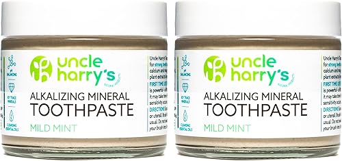 Miniatura 15 de Uncle Harry's Pasta de dientes remineralizante de menta verde | Pasta dental blanqueadora natural refresca el aliento y promueve el esmalte | Pasta
