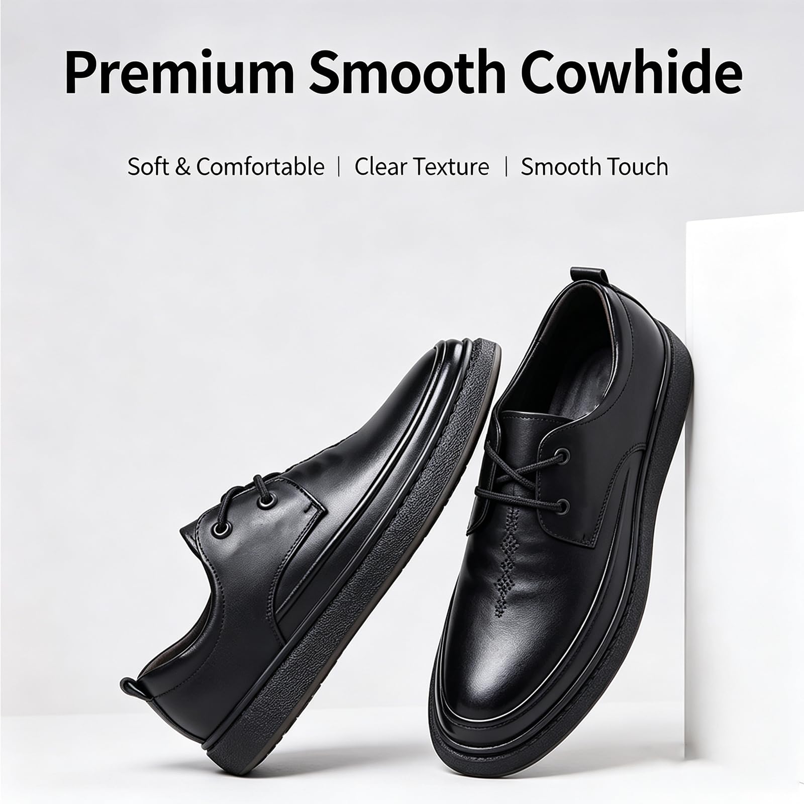 Scarpe da Oxford Uomo in Pelle | leggere, Punta Tonda, eleganti, Stringate, classiche, business, sposa, ufficio, affari