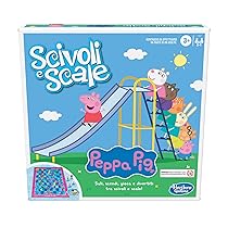 Hasbro Gaming Peppa Pig Scivoli e Scale-Gioco per bambini dai 3 anni in su, per 2-4 giocatori, F2927103