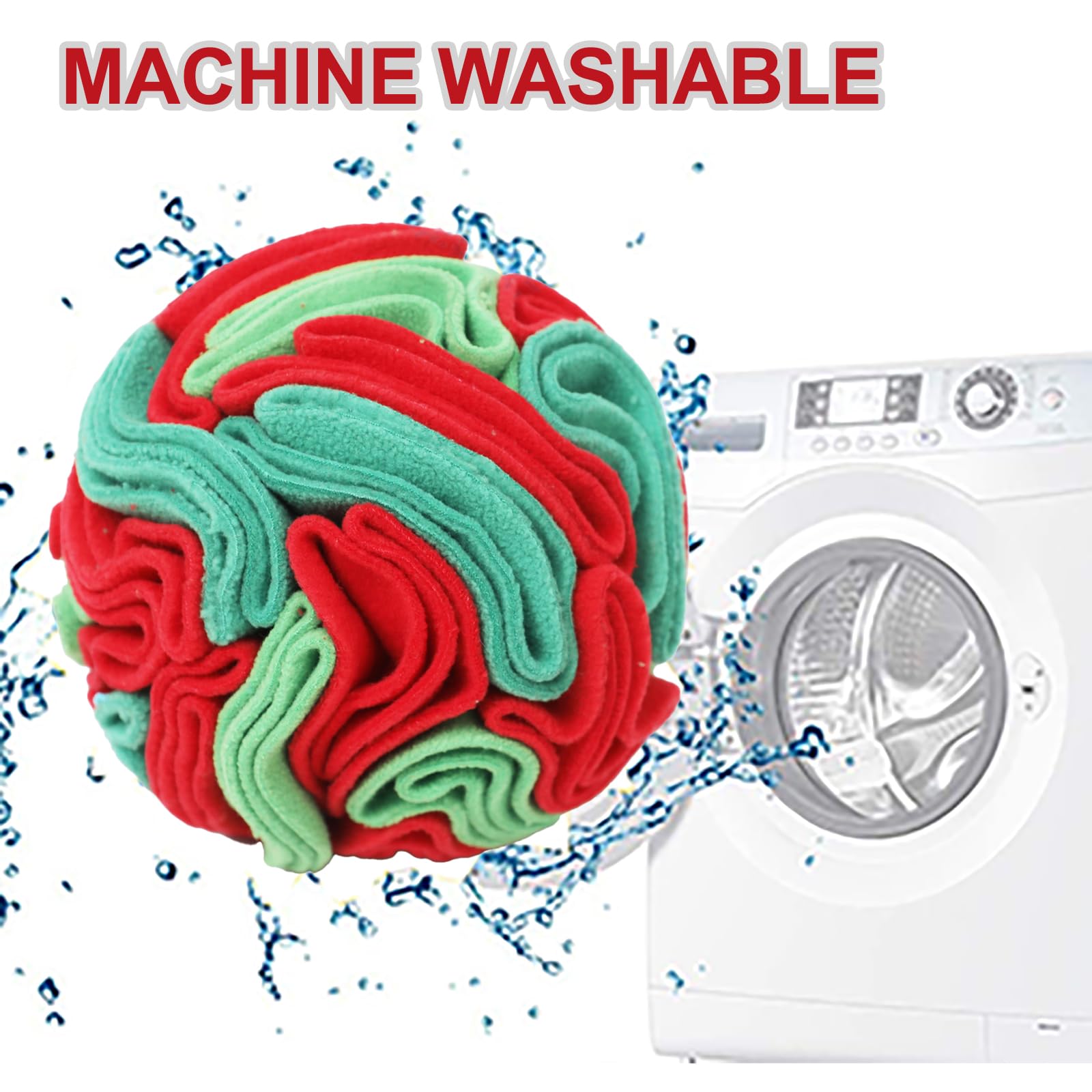 Snuffle Ball for Dogs - Interactive Dogs Toys to Keep Them Busy, Dog Puzzle Toy, Dog Enrichment Toys for Small, Medium Pets Daily Companionship, Training Reward Gift - image 6