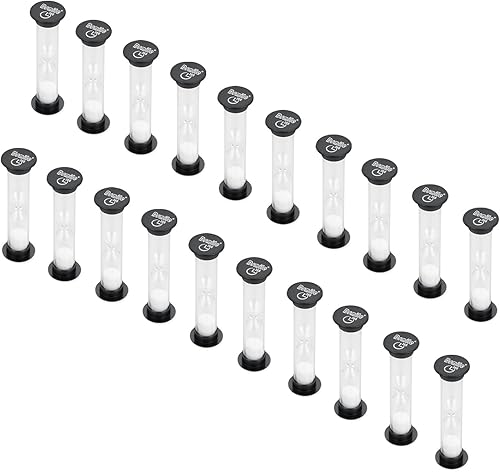 Miniatura 6 de Dsmile Juego de 20 temporizadores de arena de 1 minuto