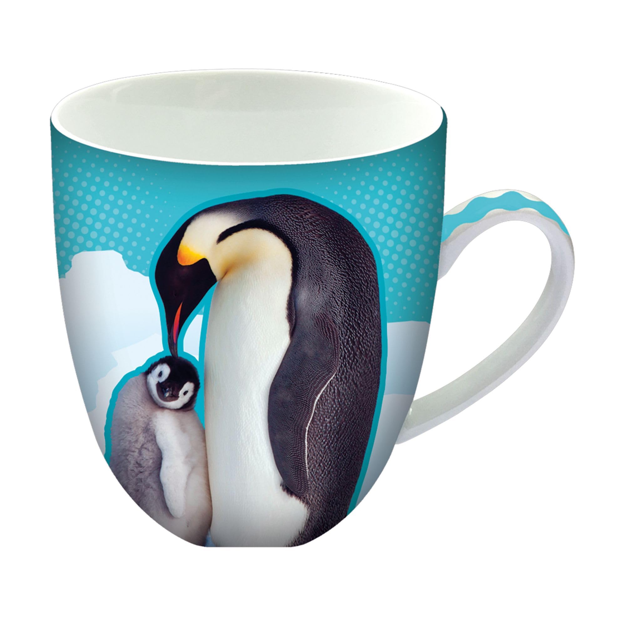 Pinguin von Deluxebase. 450ml großer Keramikbecher. Hai-Tasse, die eine große Ergänzung zu Ihren Tassen und Bechern oder ein niedliches und lustiges Neuheitsgeschenk ist.
