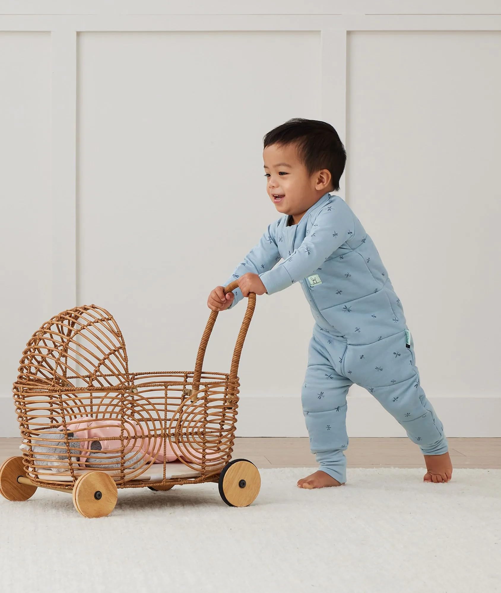 ergoPouch Sleep Onesie 2.5 TOG, Warm Baby Romper & Sleep Layer with Full-Zip, Guarding Against Blankets - Image 4