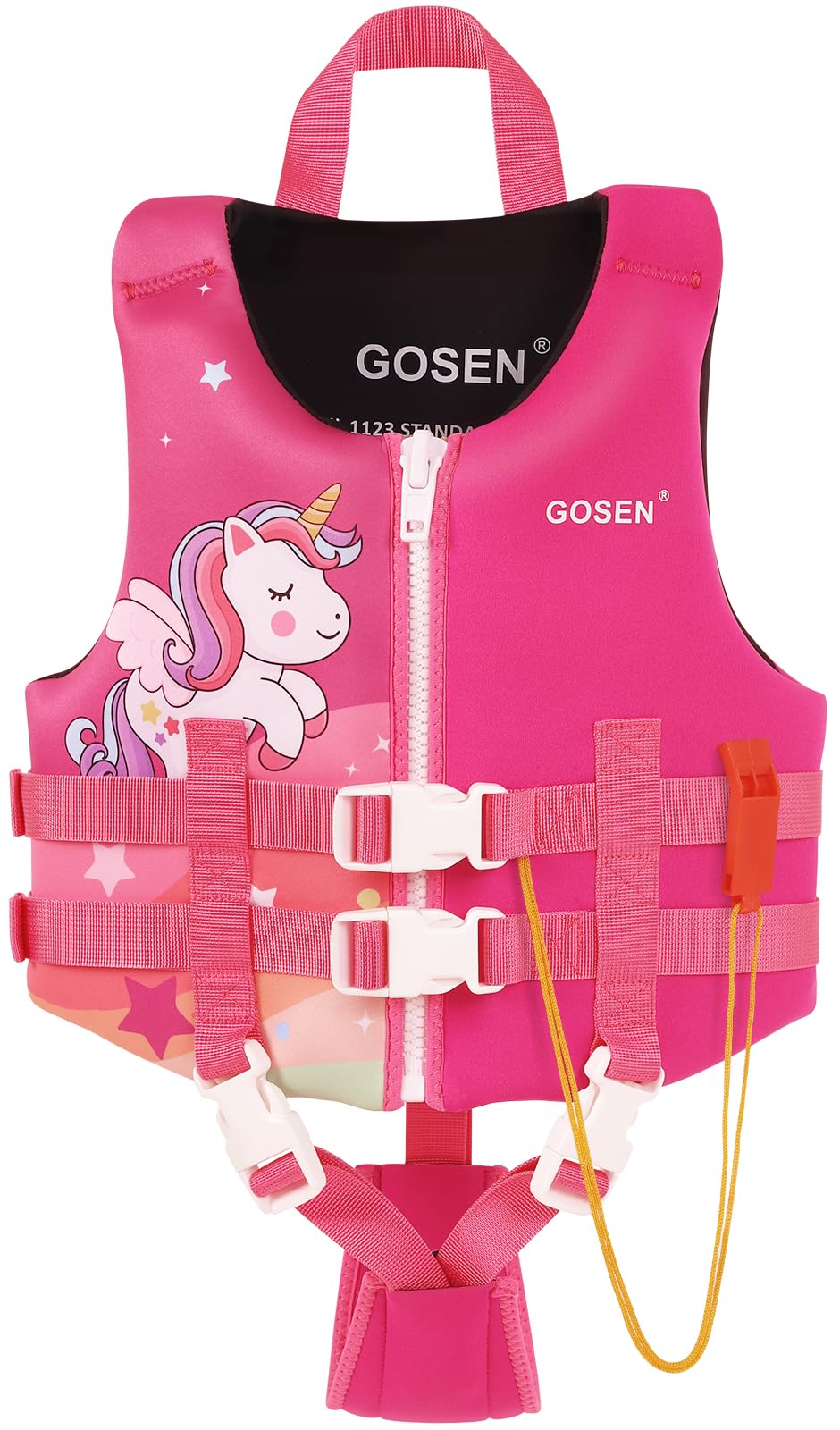 Photo 1 of Toddler Floaties Kids Swim Vest - Swim Jacket for 5-8 Years (47-70LBS) - Children Pool Float with Dual Adjustable Safety Straps, Swimming Aid for Girls and Boys