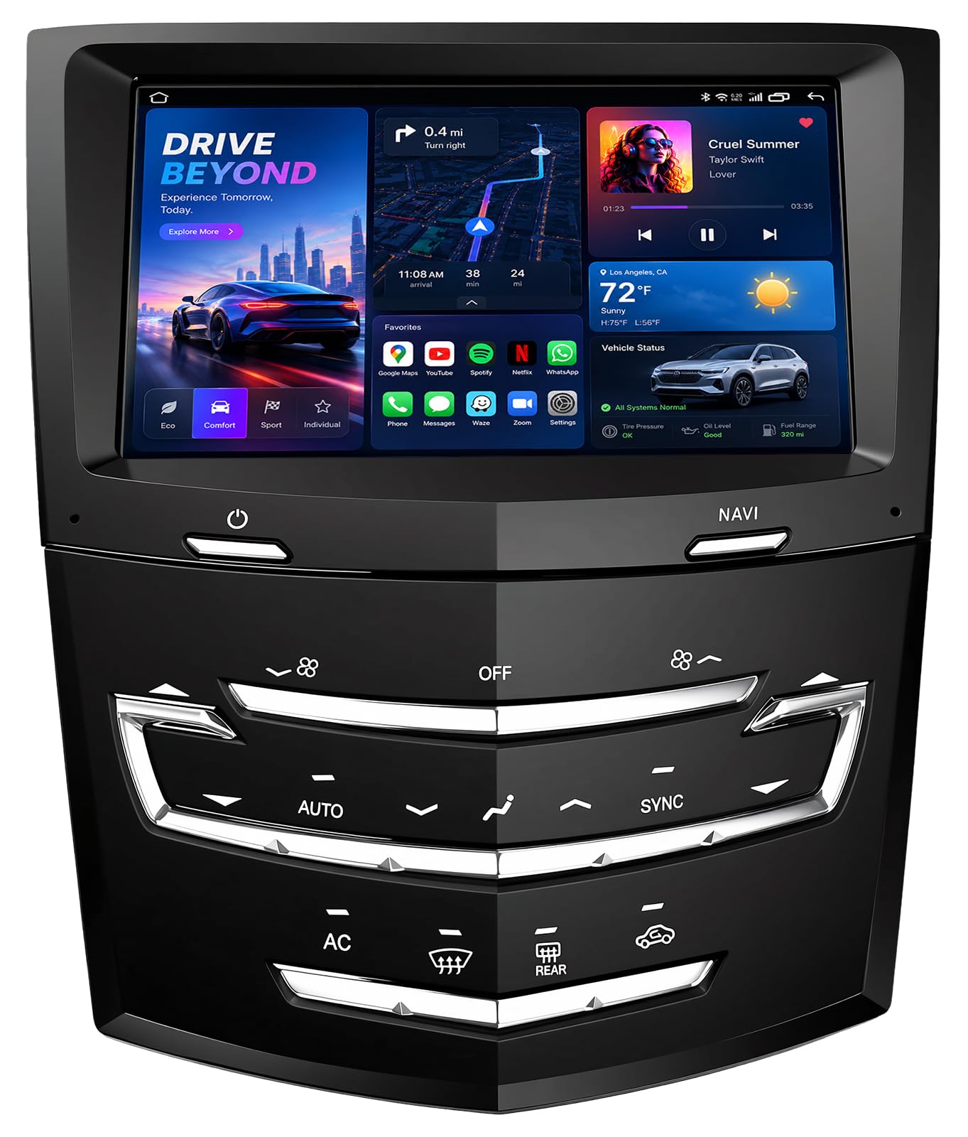 Car Radio for Cadillac ATS XTS CTS 2013 2014 2015 2016 2017 2018 2019 2020