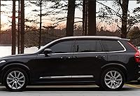 Vista 7 de Protectores de lluvia para Volvo XC90 2016-2022 (6 unidades) estilo cinta tintada humo