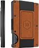 Ridge Wallet for Men - Slim Minimalist Compact Wallet, RFID Protected Front Pocket Wallets for Men, Integrated Cash Strap Card Holder