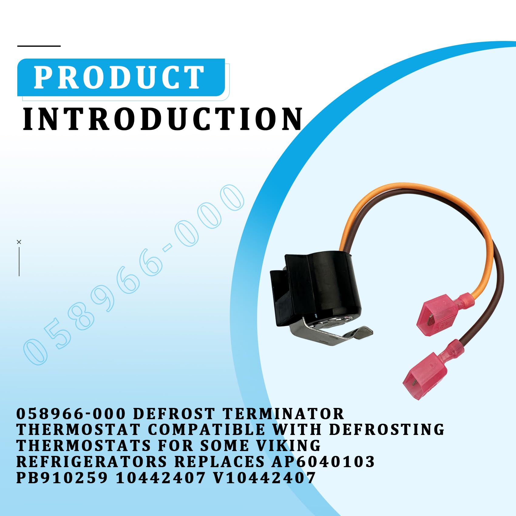 匿名　1206045 Amazon.com: 058966-000 Defrost Terminator Thermostat, Fits for