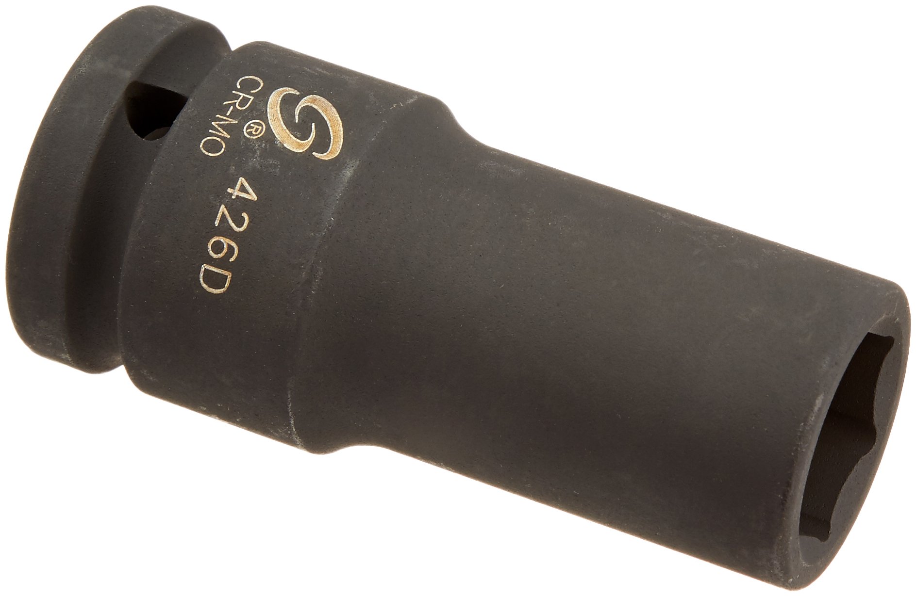 Sunex 426d 3/4-Inch Drive 13/16-Inch Deep Impact Socket, Black, 3/4″
