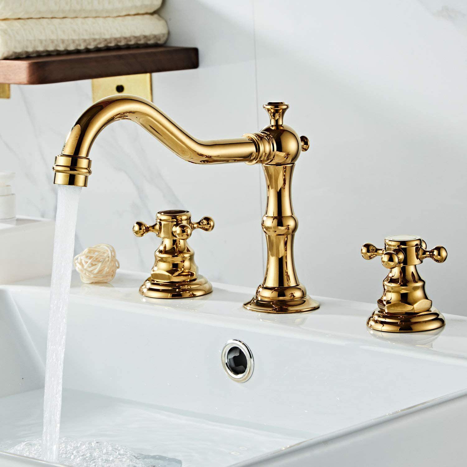 Delta Faucet Nicoli Rubinetto da bagno a foro singolo, Rubinetto da