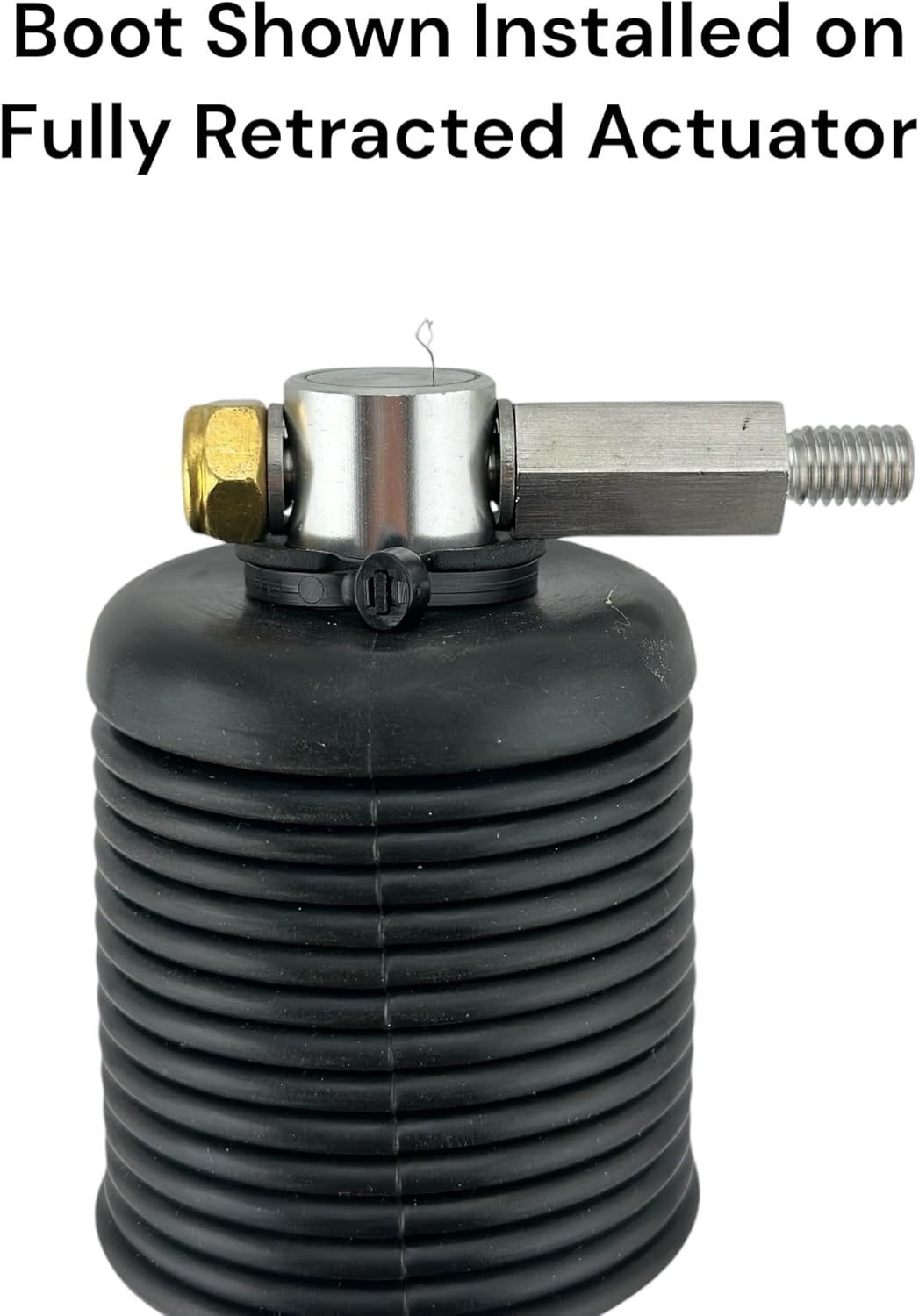 118.655 Push Industries Custom All Weather Actuator Boot – Waterproof Protection for Push, Merit, and Woodmaxx Snow Blower Deflectors Systems