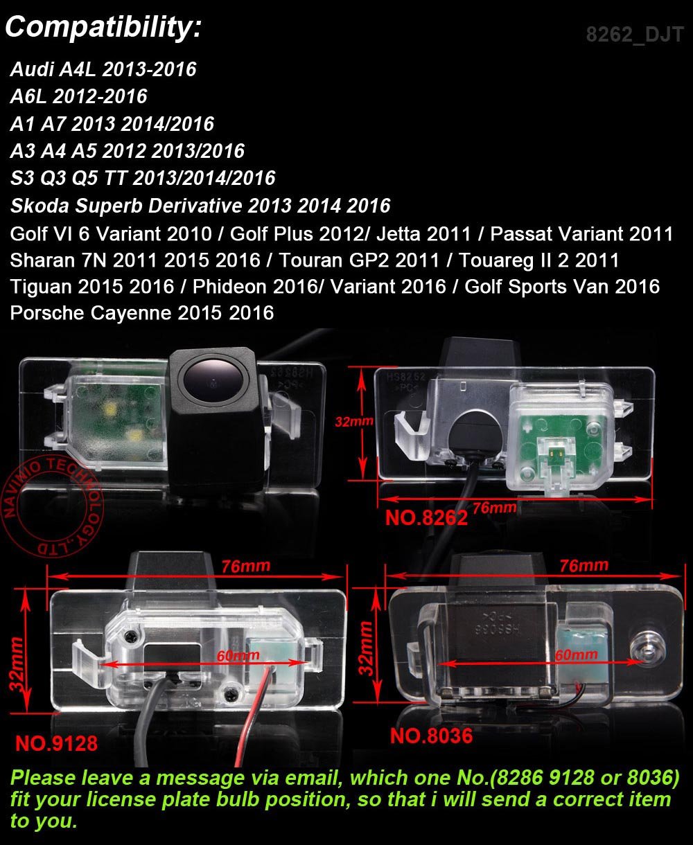 HD Color CCD Waterproof Vehicle Car Rear View Backup Camera - Image 4