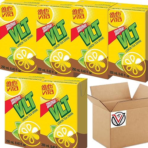 Vita Lemon Tea Drink 250ml - Great Drink Tea & Lemon Juice Concentrate | VIMIX (06 Packs)