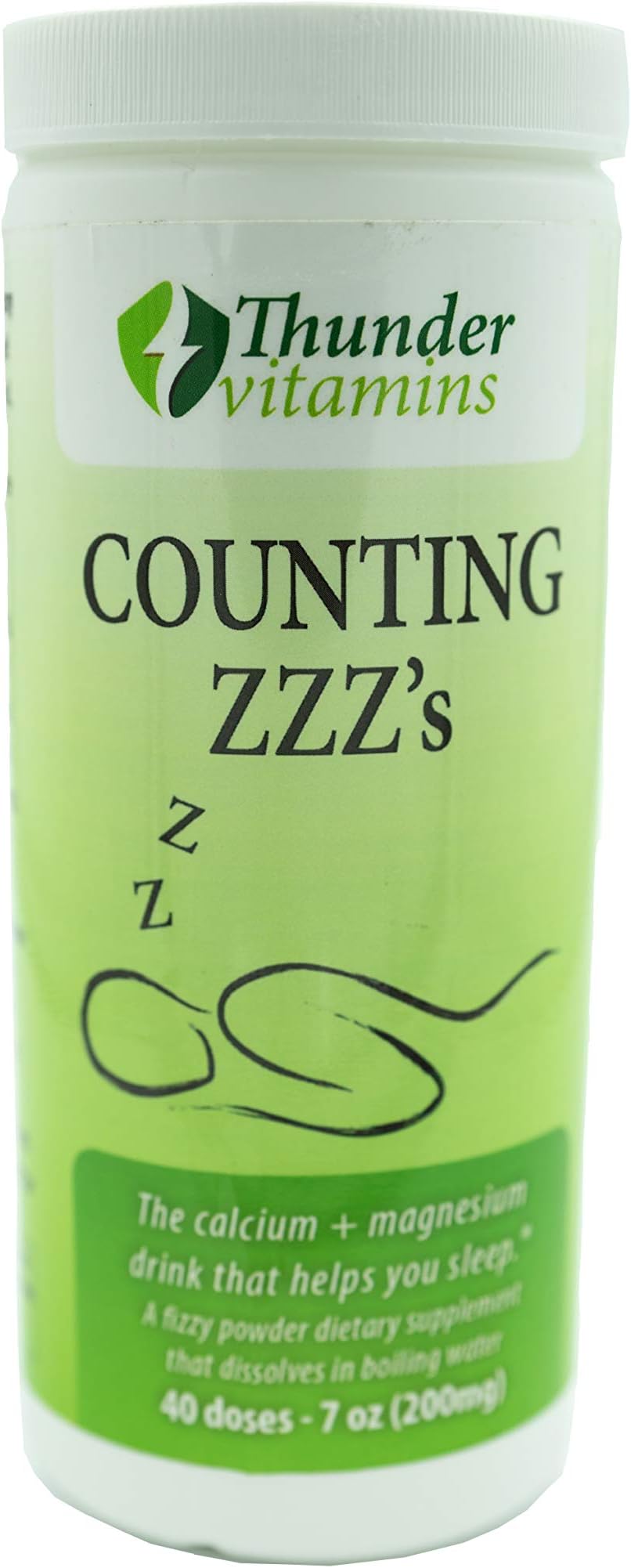 Counting Zzz's Natural Sleep Aid and Muscle Relaxer Can Make Sleep Your Super Power and Help You Wake Up with A Clear, Crisp Mind and Zing for Life
