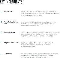 Vista 3 de Revive MD Cortisol Manager, 90 cápsulas vegetarianas – Suplemento de cortisol con magnesio y L-teanina que apoya la salud, la concentración