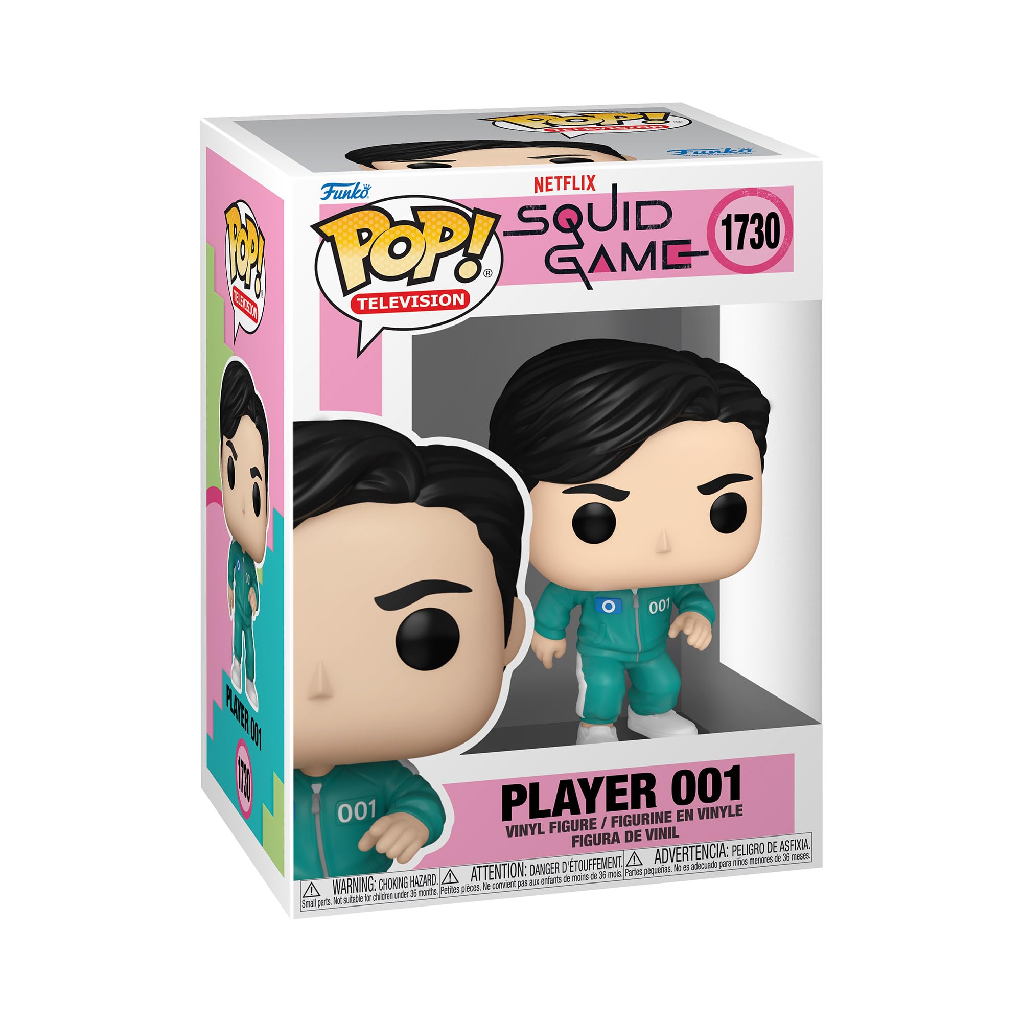 Funko Pop! Squid Game S3 – Player 001 (ca. 9,5 cm) Vinyl-Sammelfigur