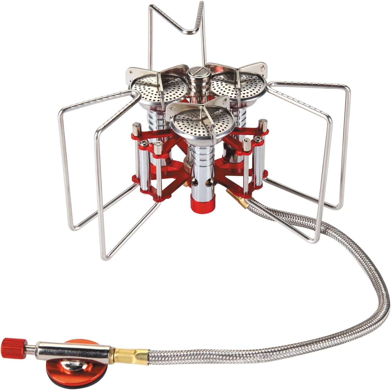 Bulin 5800W Ultralight Windproof Camping Gas Stove, Portable Small Mini Backpacking Hiking Stove Burner, Lightweight Outdoor Backpacking Stove Propane Butane, Heavy Duty Support Up to 25KG