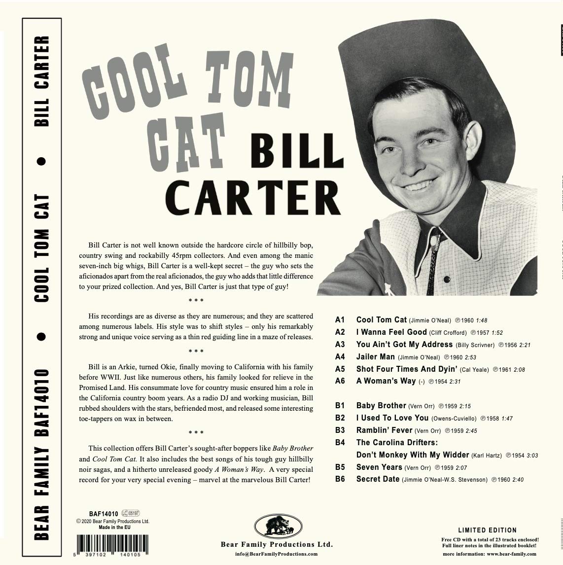 Cool Tom Cat Ltd.45rpm)