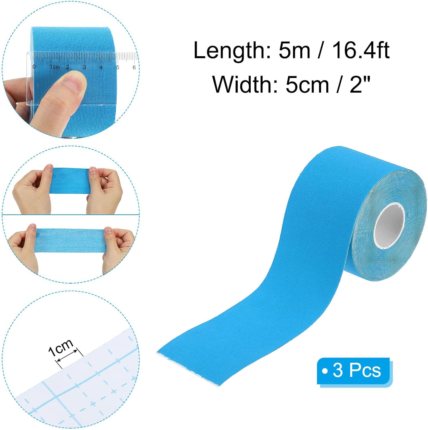 PATIKIL Aerial Hoop Tape, Athletic Tape Adhesive Non-Slip Grip Tape Yoga Rig Sports Tape for Wrapping Exercises Gymnastics