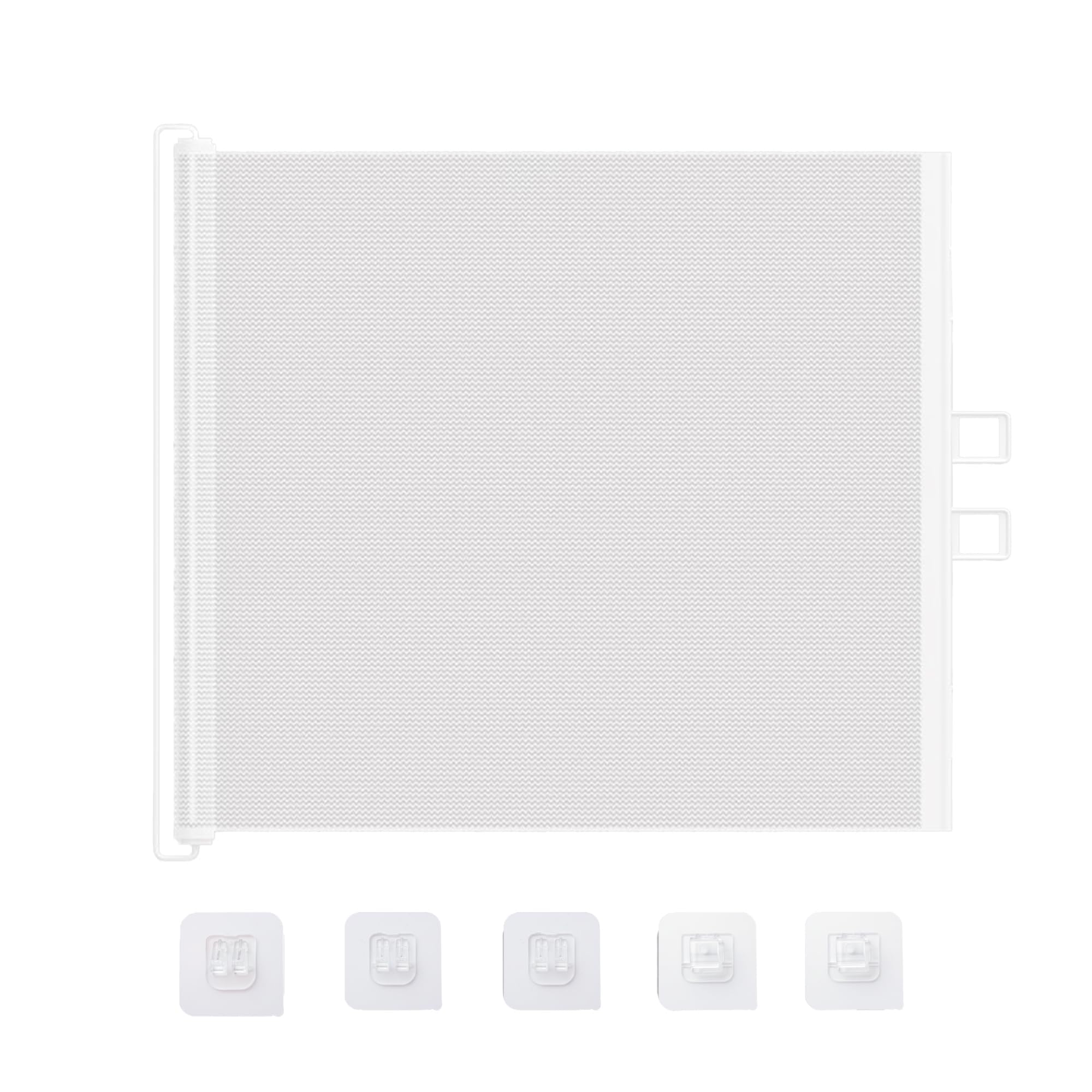 Retractable Stair Gate Baby & Pet Mesh Safety Gate, Mesh Dog Gate Extends up to 180cm Wide, 78cm Tall, One-Handed Silent Operation, Indoor/Outdoor Extendable Baby Gate for Stairs, Doorways & Hallways