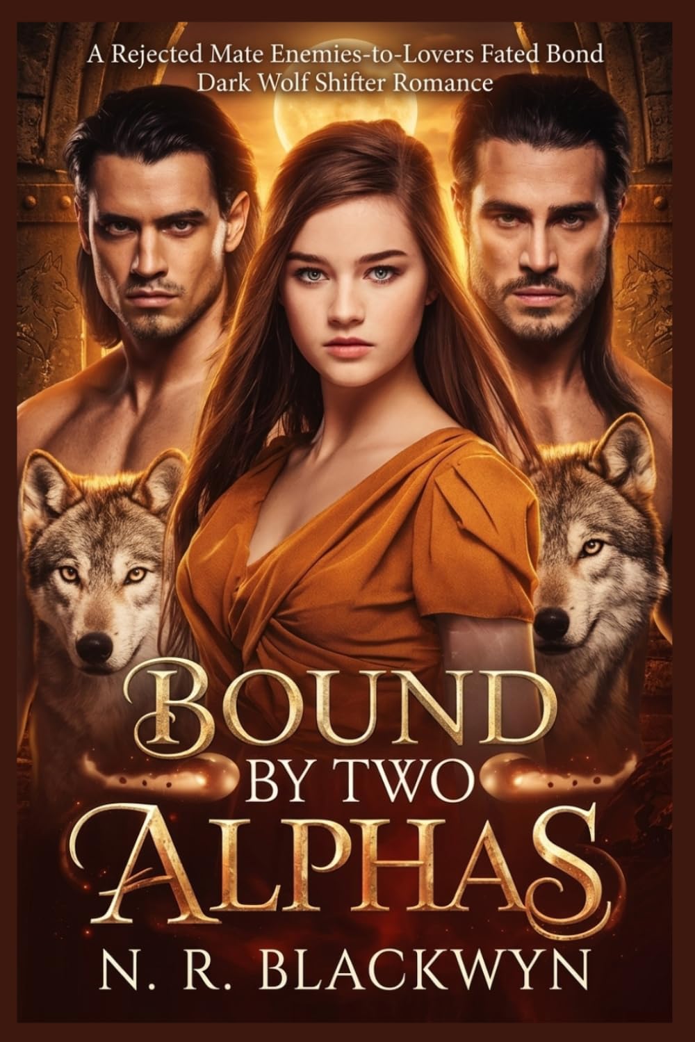 BOUND BY TWO ALPHAS: A Rejected Mate Enemies-to-Lovers Fated Bond Dark Wolf Shifter Romance (The Twin Alpha Legacy)