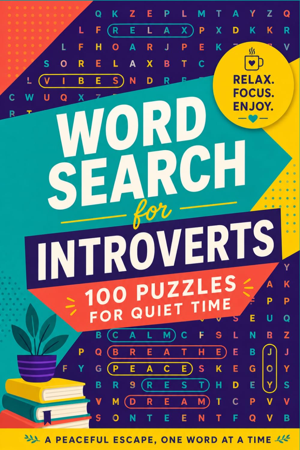 Word Search for Introverts: 100 Puzzles for Quiet Time