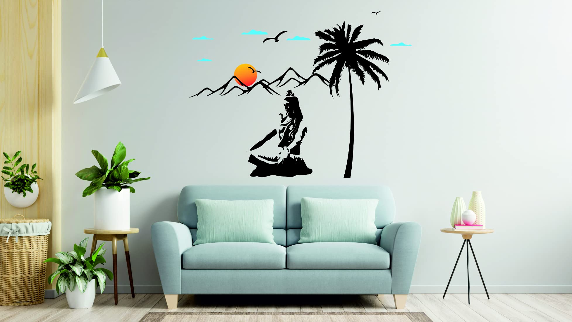 Techgifti God Wall Sticker Multicolour (Tech_God-05) (B0B573HNKF) Amazon Price History, Amazon Price Tracker