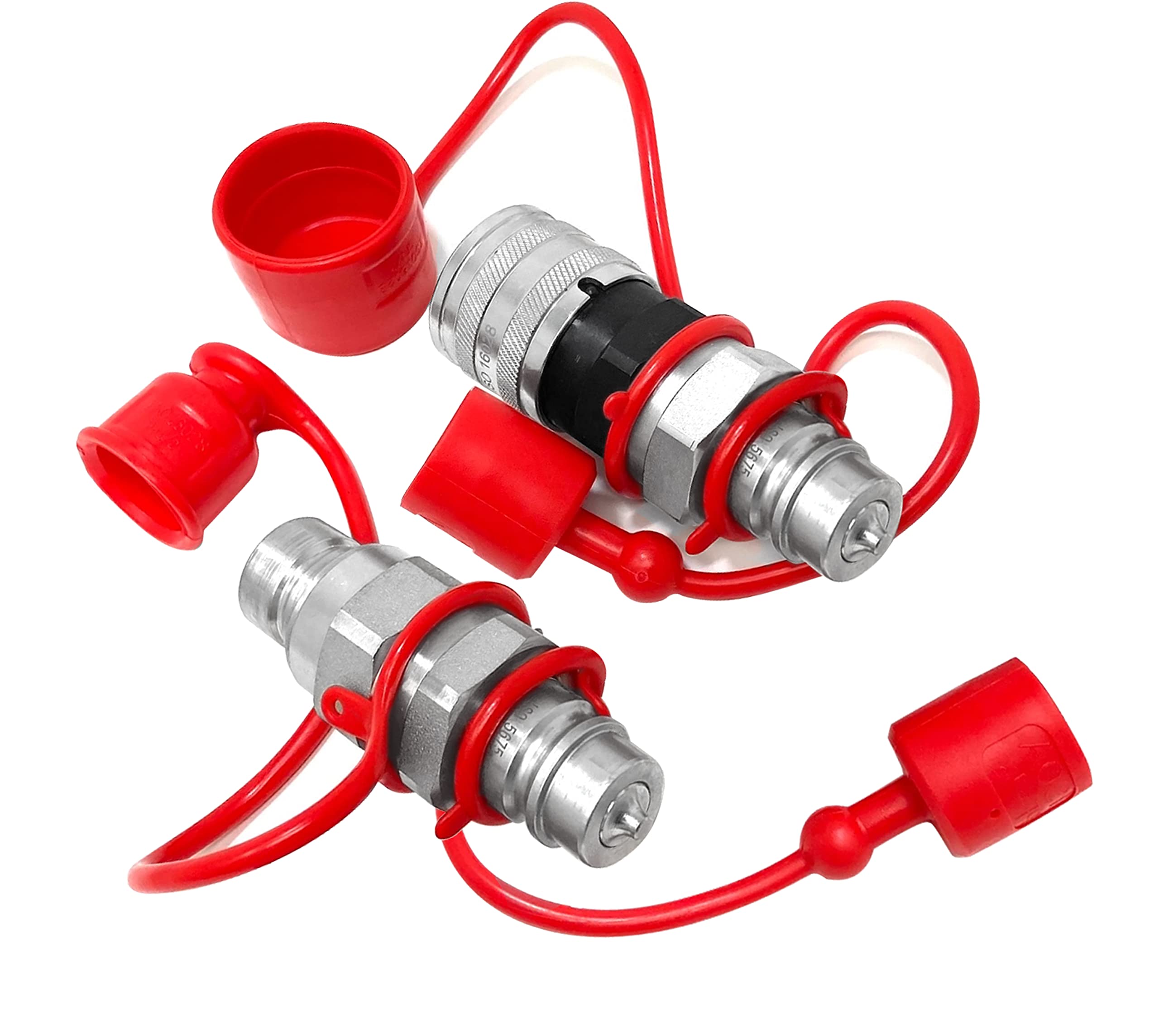 Buy TL46 Flat Face to Ag Style Quick Coupler Adapter Set 1/2" Body Size