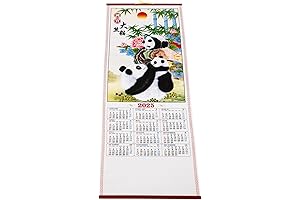 IMIKEYA Chinese Scroll Calendar 2023: Year of the Rabbit and Feng Shui...