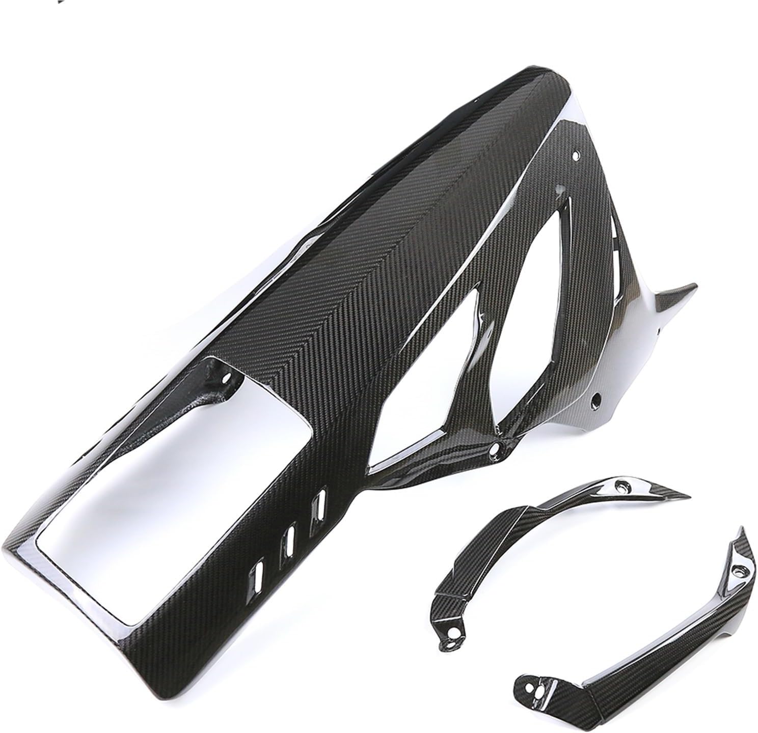 Fender Frame Cover Fixed Wing Fuel Tank Side Panel Fairing Kit 3K Dry Carbon Fiber Motorcycle Accessories For BMW S1000RR 2025