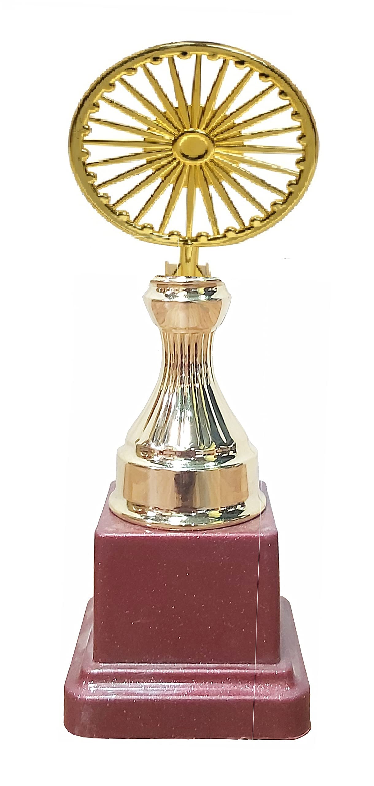 See full amazon price history chart for Be Win Winner Golden Fiber Ashoka Chakra Trophy for School Events & Functions Be Win Winner Golden Fiber Ashoka Chakra Trophy for School Events & Functions (B097XXNPX7) Amazon Price History, Amazon Price Tracker