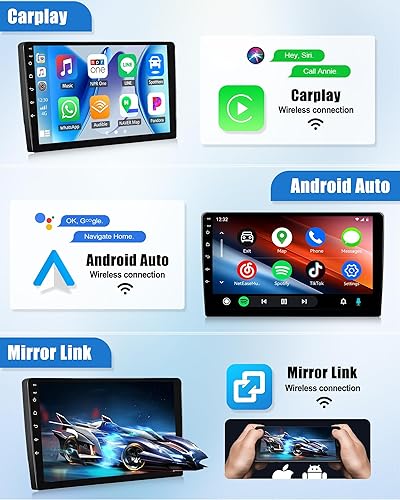 Miniatura 5 de 8 Core Qualcomm Android Car Stereo para Beetle 2004-2010 Pantalla táctil de 9 pulgadas con CarPlay Android Auto 4G+64G Ventilador de enfriamiento