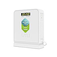 Vista 1 de UMI 2400W Convertidor de voltaje de 220 V a 110 V, convertidor de potencia de 220 V a 110 V de servicio pesado con modo automático, convertidor