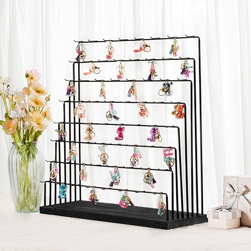 Miniatura 6 de Soporte de exhibición de aretes para vender, soporte de exhibición de aretes, exhibición de joyas para vender tarjetas de aretes, pulseras,